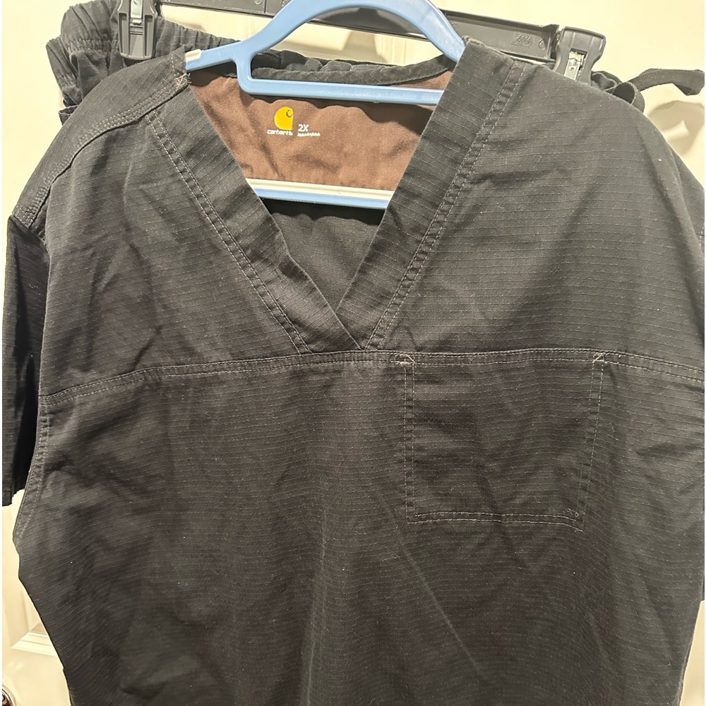 Carhartt scrub top and bottom! Bundle and save!